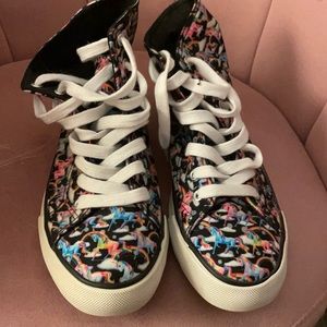 COPY - Lisa Frank high tops size 7